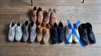 Div. leren merkschoenen t.k. mt 46 
o.a. Floris van Bommels, Blauw, Ophalen of Verzenden, Zo goed als nieuw, Veterschoenen
