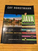 Java for Everyone - Cay Horstmann (2nd Edition), Boeken, Informatica en Computer, Ophalen of Verzenden, Zo goed als nieuw, Programmeertaal of Theorie