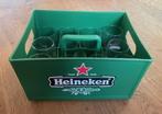 Collector’s item, Heineken Dienkrat, Verzamelen, Ophalen of Verzenden, Zo goed als nieuw, Glas of Glazen, Heineken