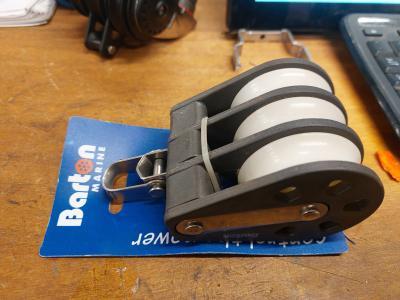 Barton 3-schijfsblok, Watersport en Boten, Bootonderdelen, Gebruikt