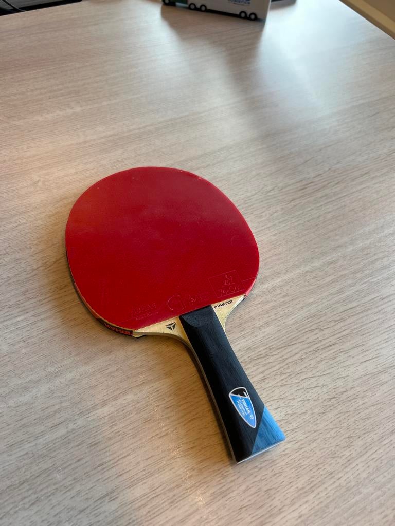 Tibhar tafeltennisbatje - zo goed als nieuw!, Sport en Fitness, Tafeltennis, Ophalen of Verzenden, Zo goed als nieuw, Net, Batje(s) of Balletje(s)