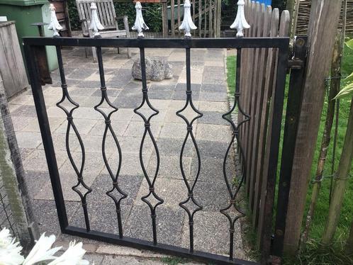 Zwaar ijzer tuinhekje!, Tuin en Terras, Tuinhekken en Hekwerk, Gebruikt, Tuinhek, IJzer, Ophalen of Verzenden