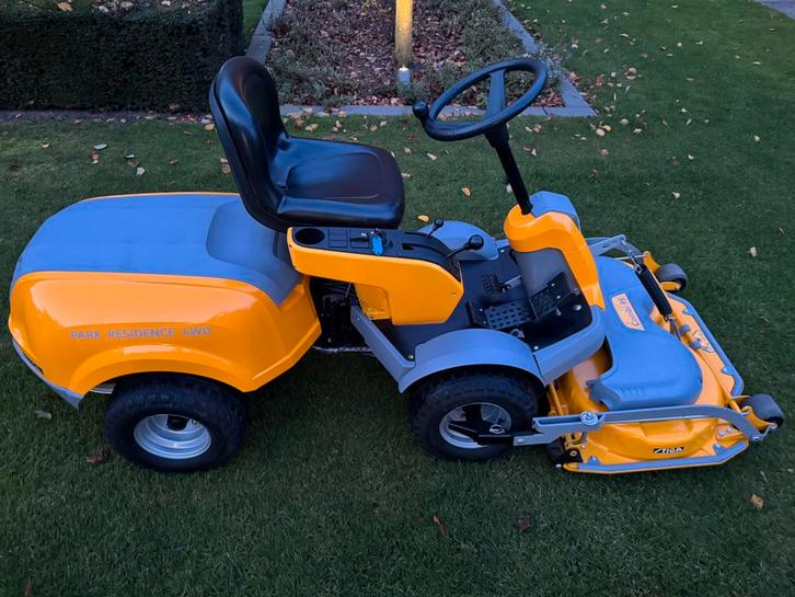 STIGA PARK RESIDENCE 4WD/SERVO‼️95 CM COMBI DEK ZITMAAIER, Tuin en Terras, Grasmaaiers, Zo goed als nieuw, Benzine-grasmaaier