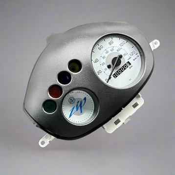 Custom 120 km/u teller wit – voor Piaggio Zip & SP beschikbaar voor biedingen