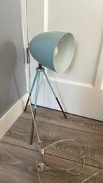 Tafellamp koper mintgroen / blauw E27, Ophalen of Verzenden, Nieuw, Metaal, Minder dan 50 cm