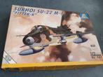 Italeri Sukhoi SU-22 M-4 Fitter-K 1/72 Model vintage, Hobby en Vrije tijd, 1:50 of kleiner, Verzenden, Zo goed als nieuw, Italeri
