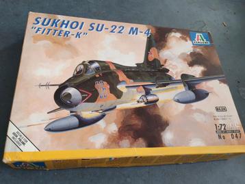 Italeri Sukhoi SU-22 M-4 Fitter-K 1/72 Model vintage beschikbaar voor biedingen