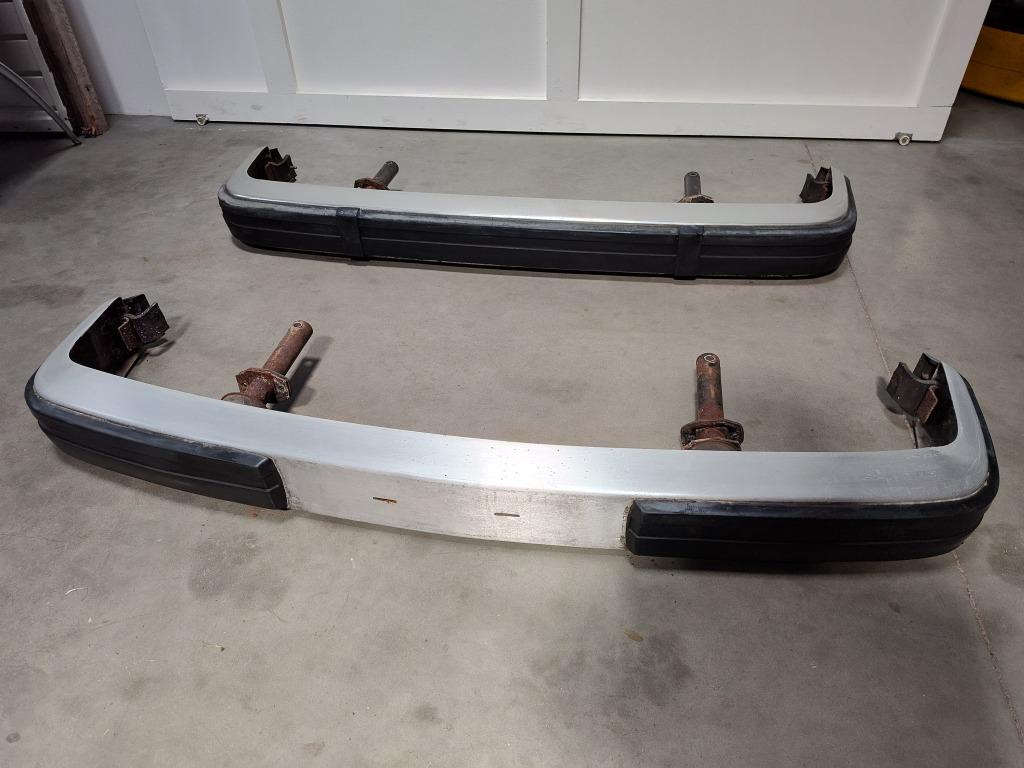 Volvo 240-260 serie bumpers, Auto-onderdelen, Carrosserie en Plaatwerk, Bumper, Volvo, Voor, Achter, Links, Rechts, Gebruikt, Ophalen of Verzenden