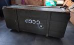 Oude legerkist op wieltjes, Huis en Inrichting, Woonaccessoires | Kisten, Ophalen, 100 tot 150 cm, 50 tot 75 cm, 50 tot 75 cm