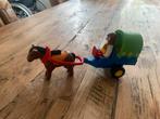 Playmobil Paardje met Koets, Ophalen of Verzenden, Gebruikt, Los playmobil