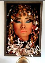 Groot schilderij van canvas super gaaf, Ophalen of Verzenden