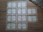 10x AANDEEL WLADCAUCASE RAILROAD COMPAGNY 1885, Ophalen of Verzenden, Voor 1920, Aandeel