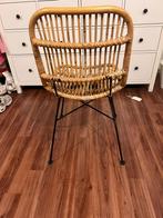 Rotan stoel, Huis en Inrichting, Stoelen, Ophalen, Overige kleuren, Riet of Rotan, Zo goed als nieuw