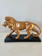 Leeuw beeld goud decoratie, Ophalen of Verzenden