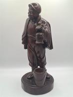 chinees houten beeld, lantaarndrager, Antiek en Kunst, Ophalen of Verzenden