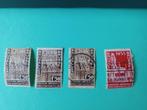 Postzegels Belgie 1935 Brussel, Postzegels en Munten, Postzegels | Europa | België, Zonder envelop, Gestempeld, Overig, Ophalen of Verzenden