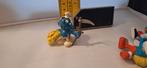 Smurf poppetje met hooi uit 1981 schleich peyo (19.3), Overige Smurfen, Duitsland, ., Ophalen of Verzenden