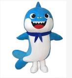 Baby shark mascotte te huur, Verzenden, Zo goed als nieuw, Overige typen