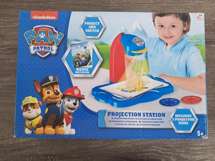 Paw Patrol Projectiestation - Tekenplezier!, Kinderen en Baby's, Speelgoed | Educatief en Creatief, Gebruikt, Knutselen, Met licht