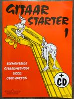 Lesboek Gitaar Starter 1 - Cees Hartog + Audio, Ophalen of Verzenden, Zo goed als nieuw