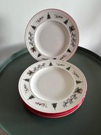 6 x Wedgwood Windsor Christmas ontbijtborden, Huis en Inrichting, Keuken | Servies, Ophalen of Verzenden, Zo goed als nieuw, Bord(en)
