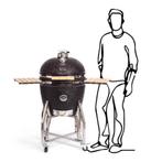 Yakiniku BBG Kamado EGG XLarge met onderstel en zijtafels, Met accessoires, Info@hout-art.nl, Nieuw, Ophalen of Verzenden