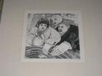 Zeefdruk Litho / Rinus Potters - Patat Met 3/20, Antiek en Kunst, Ophalen
