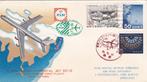 KLM First Flight 1960 TOKYO _ A'dam.  JET DC-8., Postzegels en Munten, Brieven en Enveloppen | Nederland, Envelop, Verzenden