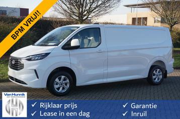 Ford Transit Custom 300L 136PK Limited AUT BPM VRIJ! 13" Syn beschikbaar voor biedingen