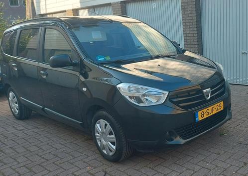 Dacia Lodgy 1.2 TCE 85KW 2013 Zwart, airco, evt new Apk, Auto's, Dacia, Particulier, Lodgy, ABS, Airbags, Dakrails, Elektrische ramen