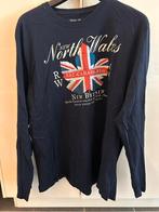 Donkerblauwe River Woods longsleeve T-shirt (NIEUW) 3XL, Blauw, Nieuw, Overige maten, Ophalen of Verzenden