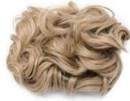 Chignon haar stuk Blonde Grote Dikke Krullen Scrunchie Blond, Nieuw, Ophalen of Verzenden, H, H
