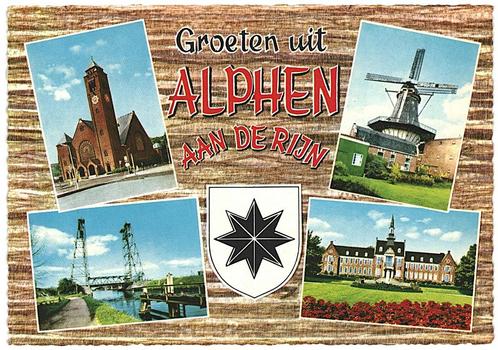 911971	Alphen	a d Rijn	ZH 1974	 	Gelopen met zegel, Verzamelen, Ansichtkaarten | Nederland, Gelopen, Zuid-Holland, 1960 tot 1980