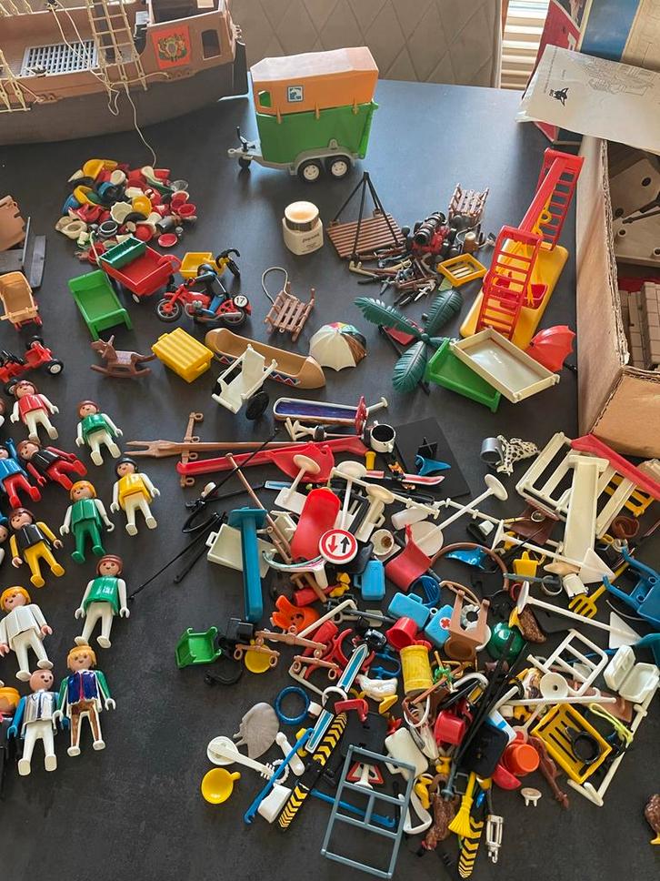 Grote partij Playmobil,  boot en meer!, Kinderen en Baby's, Speelgoed | Playmobil, Gebruikt, Los playmobil, Ophalen of Verzenden