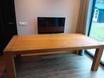 Henders & Hazel Santorini Eettafel 220x100, Huis en Inrichting, Tafels | Eettafels, Ophalen, Gebruikt, Eikenhout, 200 cm of meer