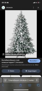 Prachtige kunst kerstboom intrstui , wiitte sneeuw, Diversen, Ophalen of Verzenden, Zo goed als nieuw