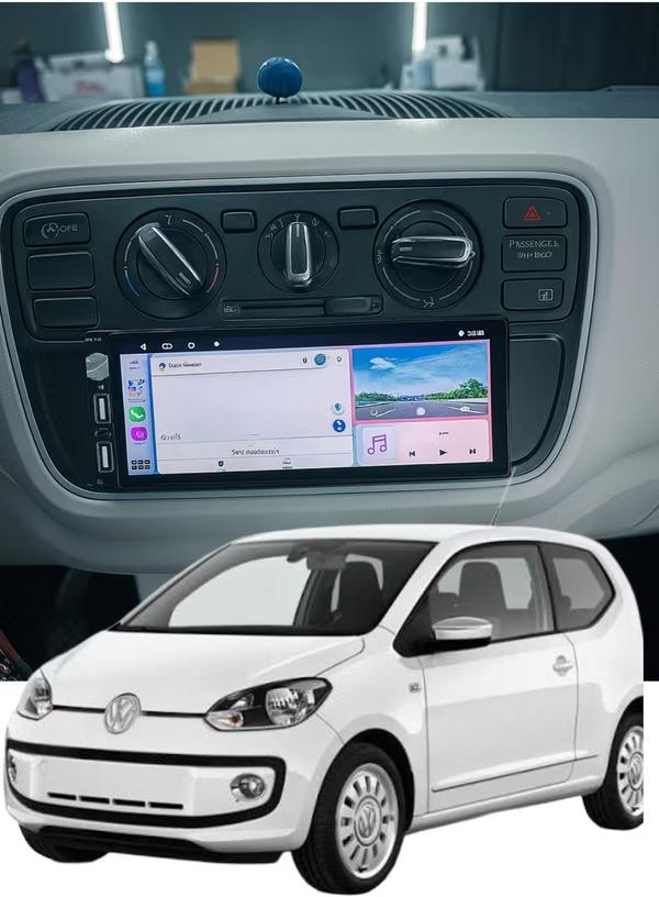 Volkswagen Up, Skoda Citigo en SEAT Mii – Carplay, Aycar, Ophalen of Verzenden, Zo goed als nieuw, Aycar