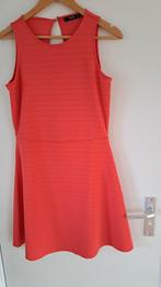 Mango zomerjurkje M zgan fuchsia oranje, Maat 38/40 (M), Mango, Oranje, Ophalen of Verzenden