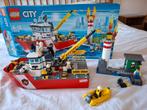 Compleet Lego city 60109 brandweer boot van 6j tot 12j, Ophalen, Zo goed als nieuw