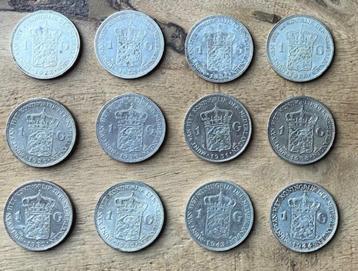 serie 1 gulden Wilhelmina Opgestoken Haar (1922 - 1944) beschikbaar voor biedingen