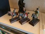Mooie set van 3 Napoleontische ruiterbeelden, Hobby en Vrije tijd, Modelbouw | Figuren en Diorama's, Ophalen of Verzenden, Zo goed als nieuw