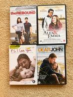 4 Romantische DVD Films oa dear John, Alex & Emma en P.S. I, Cd's en Dvd's, Alle leeftijden, Ophalen of Verzenden, Nieuw in verpakking
