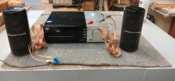 JVC NX-F3 Compact Component Systeem, Audio, Tv en Foto, Stereo-sets, Gebruikt, Cd-speler, Tuner of Radio, Speakers, JVC, Microset