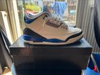 Nike air jordan 3 race blue, Blauw, Ophalen of Verzenden, Nike air jordan 3, Sneakers of Gympen