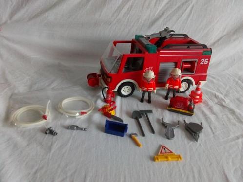 Playmobil set 3880 Rescue brandweerwagen unit 26, Kinderen en Baby's, Speelgoed | Playmobil, Gebruikt, Complete set, Ophalen of Verzenden