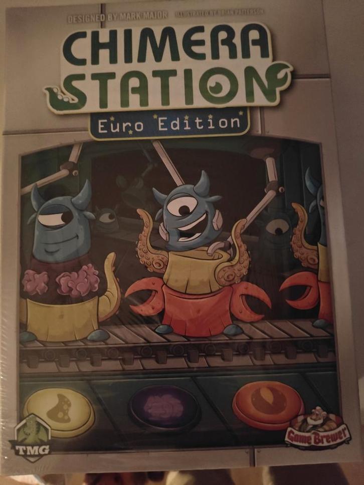 Chimera station euro edition, Hobby en Vrije tijd, Gezelschapsspellen | Bordspellen, Zo goed als nieuw, Ophalen of Verzenden