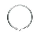 Armband zilver Ø43,8mm    b198, Verzenden, Gebruikt, Zilver, Zilver