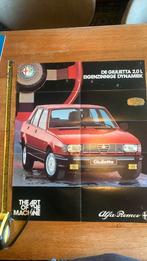Poster Alfa Romeo Giulietta 1983, Ophalen of Verzenden, Alfa Romeo