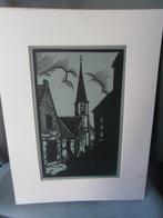 Zandvoort, Het Slopje, van BOSEN, Litho en Houtsnede, Antiek en Kunst, Kunst | Etsen en Gravures, Ophalen of Verzenden