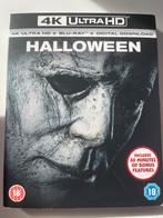 Halloween 4k ihd en blu ray met slip, Ophalen of Verzenden, Zo goed als nieuw